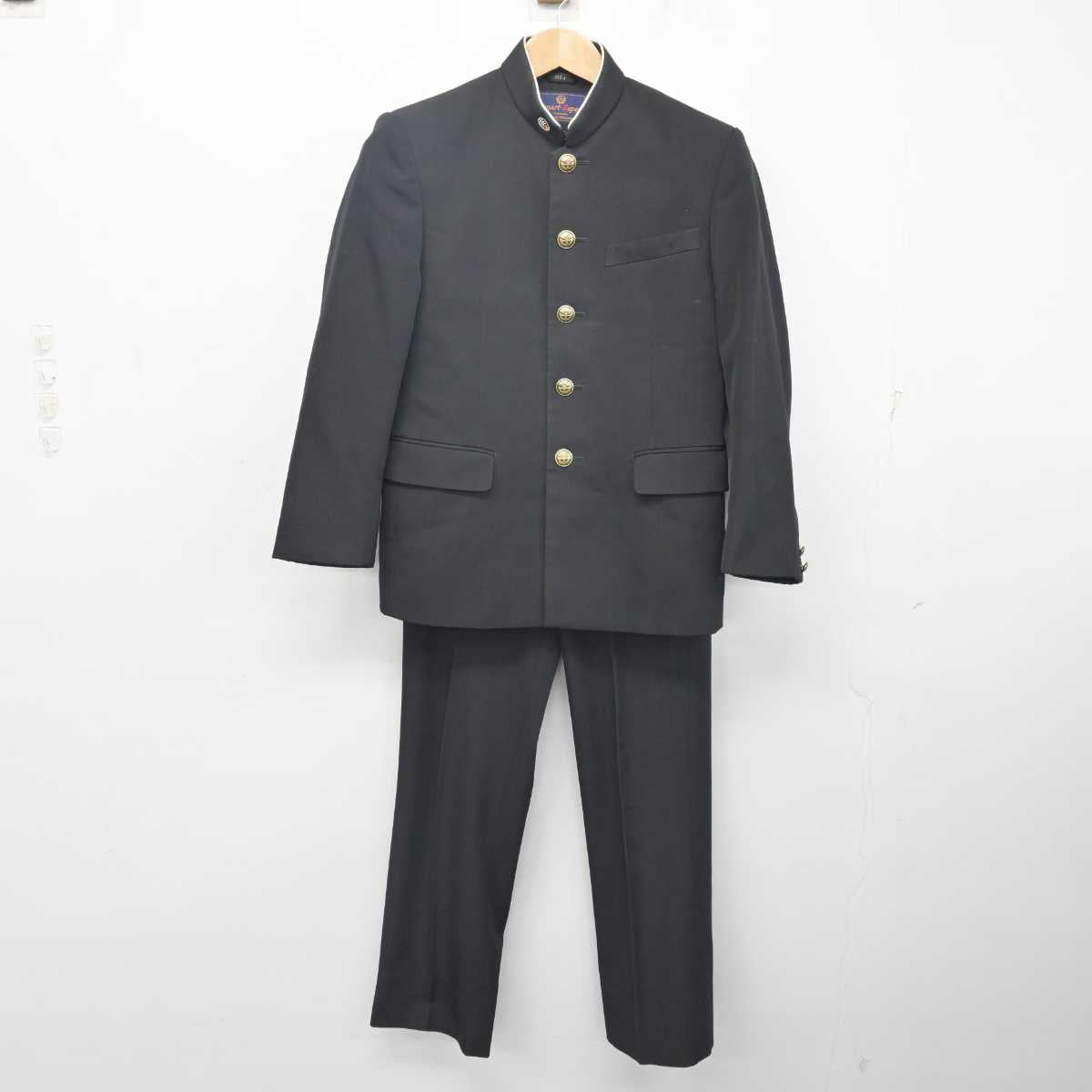 【中古】青森県 八戸市立第三中学校 男子制服 3点 (学ラン・ズボン) sf087964