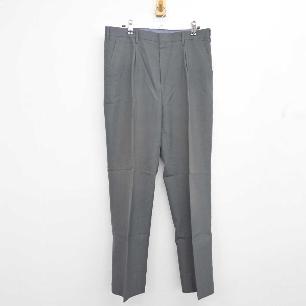 中古】栃木県 佐野日本大学高等学校 男子制服 3点 (シャツ・ズボン