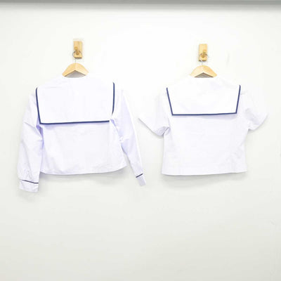 【中古】静岡県 北星中学校 女子制服 2点 (セーラー服・セーラー服) sf087983