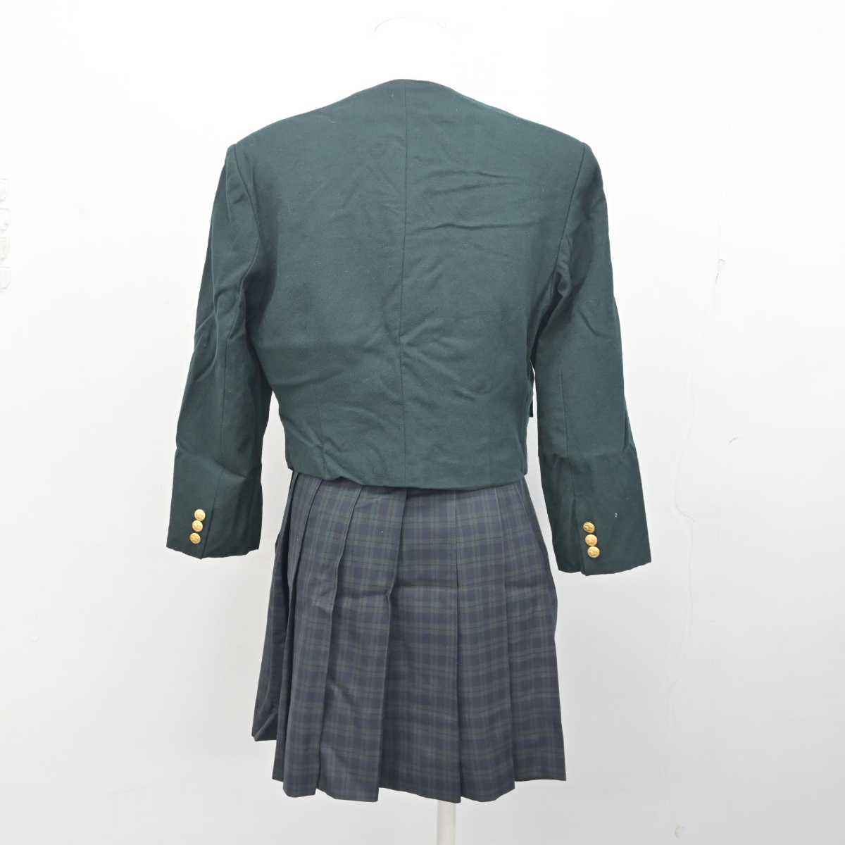 【中古】岡山県 倉敷翠松高等学校/旧制服 女子制服 3点 (ブレザー・ベスト・スカート) sf088015