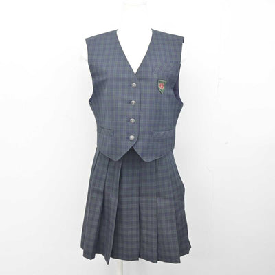 【中古】岡山県 倉敷翠松高等学校/旧制服 女子制服 3点 (ブレザー・ベスト・スカート) sf088015