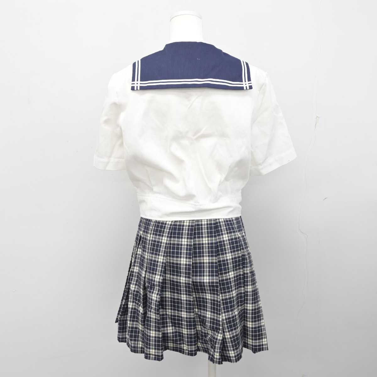 【中古】岡山県 倉敷翠松高等学校/旧制服 女子制服 2点 (ブラウス・スカート) sf088016