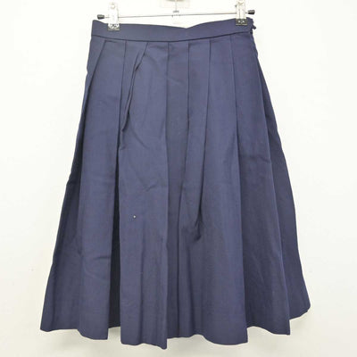 【中古】広島県 安田女子中学高等学校 女子制服 5点 (ブレザー・ベスト・スカート) sf088047