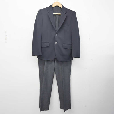 【中古】埼玉県 蕨市立第二中学校 男子制服 3点 (ブレザー・ズボン・ズボン) sf088058