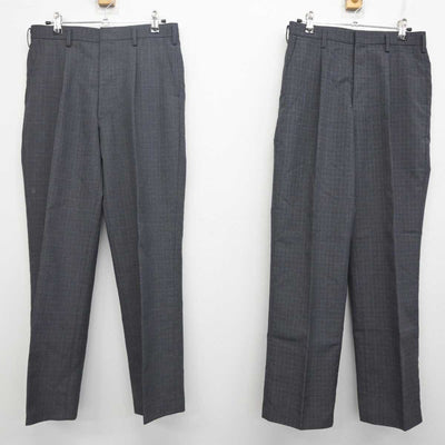 【中古】埼玉県 蕨市立第二中学校 男子制服 3点 (ブレザー・ズボン・ズボン) sf088058