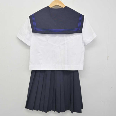 【中古】高知県 明徳義塾高等学校 女子制服 3点 (セーラー服・スカート) sf088080