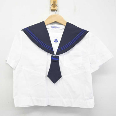 【中古】高知県 明徳義塾高等学校 女子制服 3点 (セーラー服・スカート) sf088080