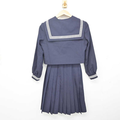 【中古】広島県 高西中学校 女子制服 2点 (セーラー服・スカート) sf088102