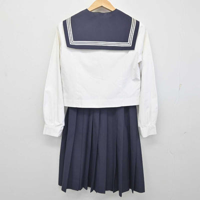 【中古】北海道 北海道札幌北高等学校 女子制服 3点 (セーラー服・スカート) sf088123