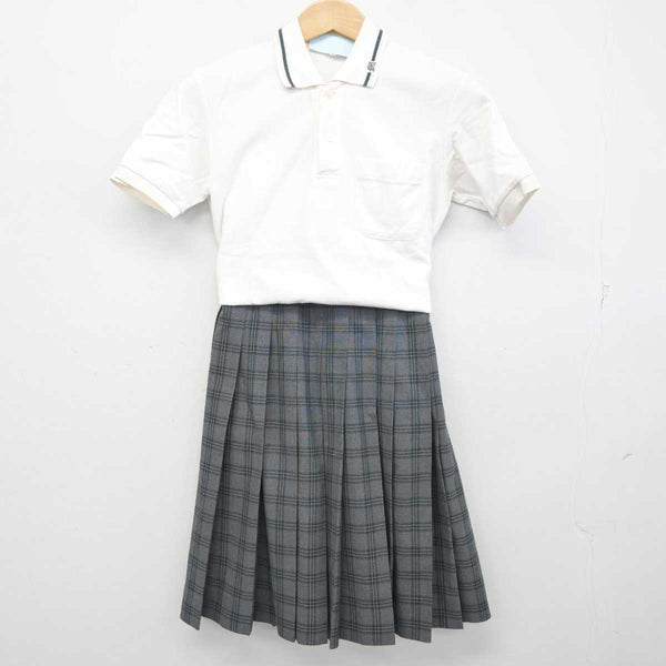 中古】北海道 札幌市立真駒内中学校 女子制服 2点 (シャツ 中古】北海道 札幌市立真駒内中学校 女子制服 2点 (シャツ