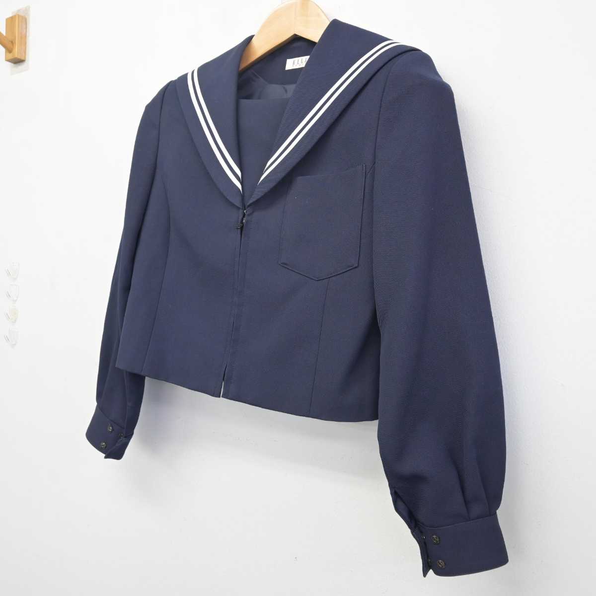 【中古】愛知県 長久手中学校 女子制服 1点 (セーラー服) sf088151