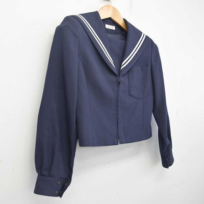 【中古】愛知県 長久手中学校 女子制服 1点 (セーラー服) sf088151