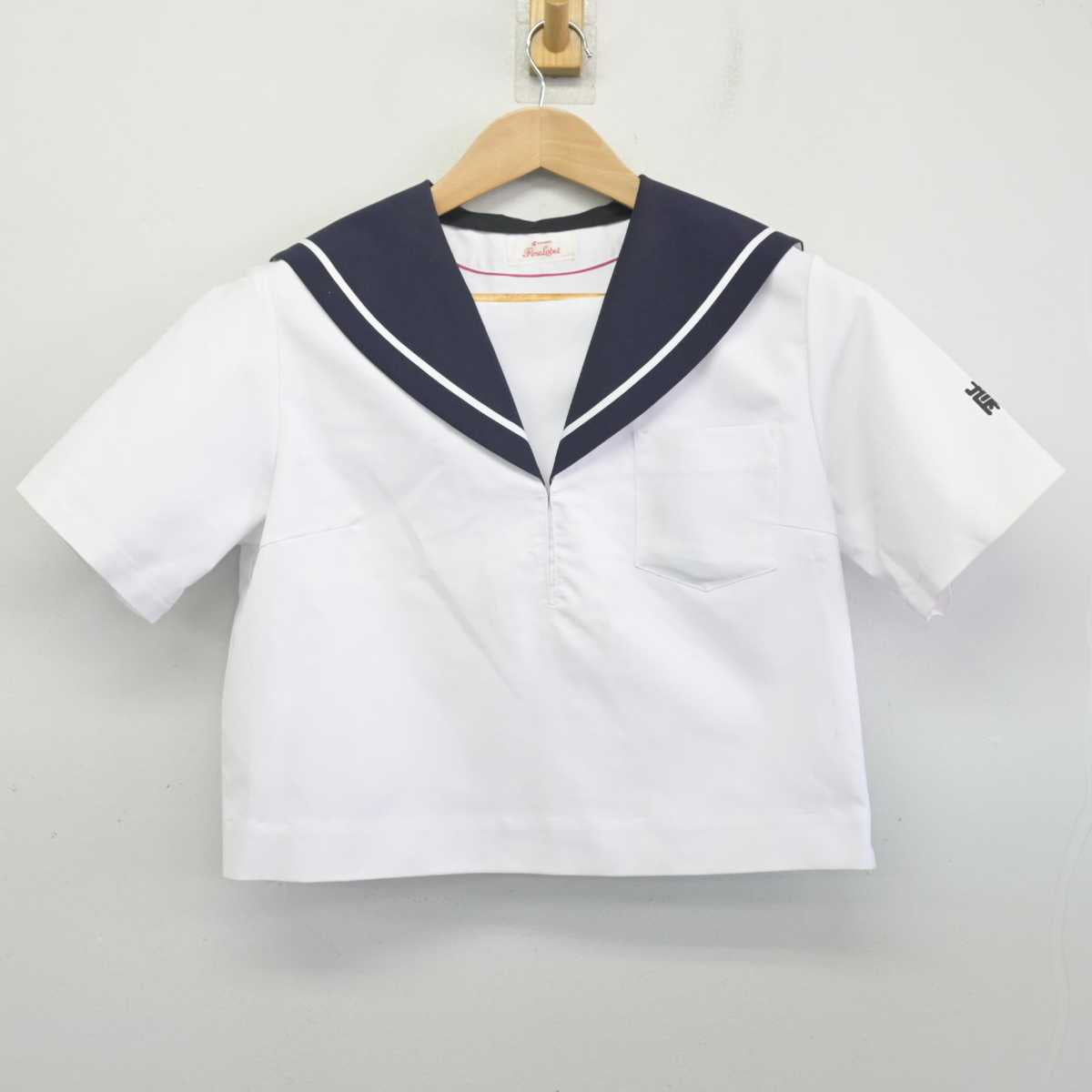 【中古】愛知県 崇化館中学校 女子制服 1点 (セーラー服) sf088161