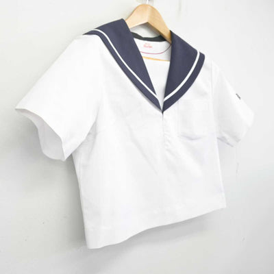 【中古】愛知県 崇化館中学校 女子制服 1点 (セーラー服) sf088161