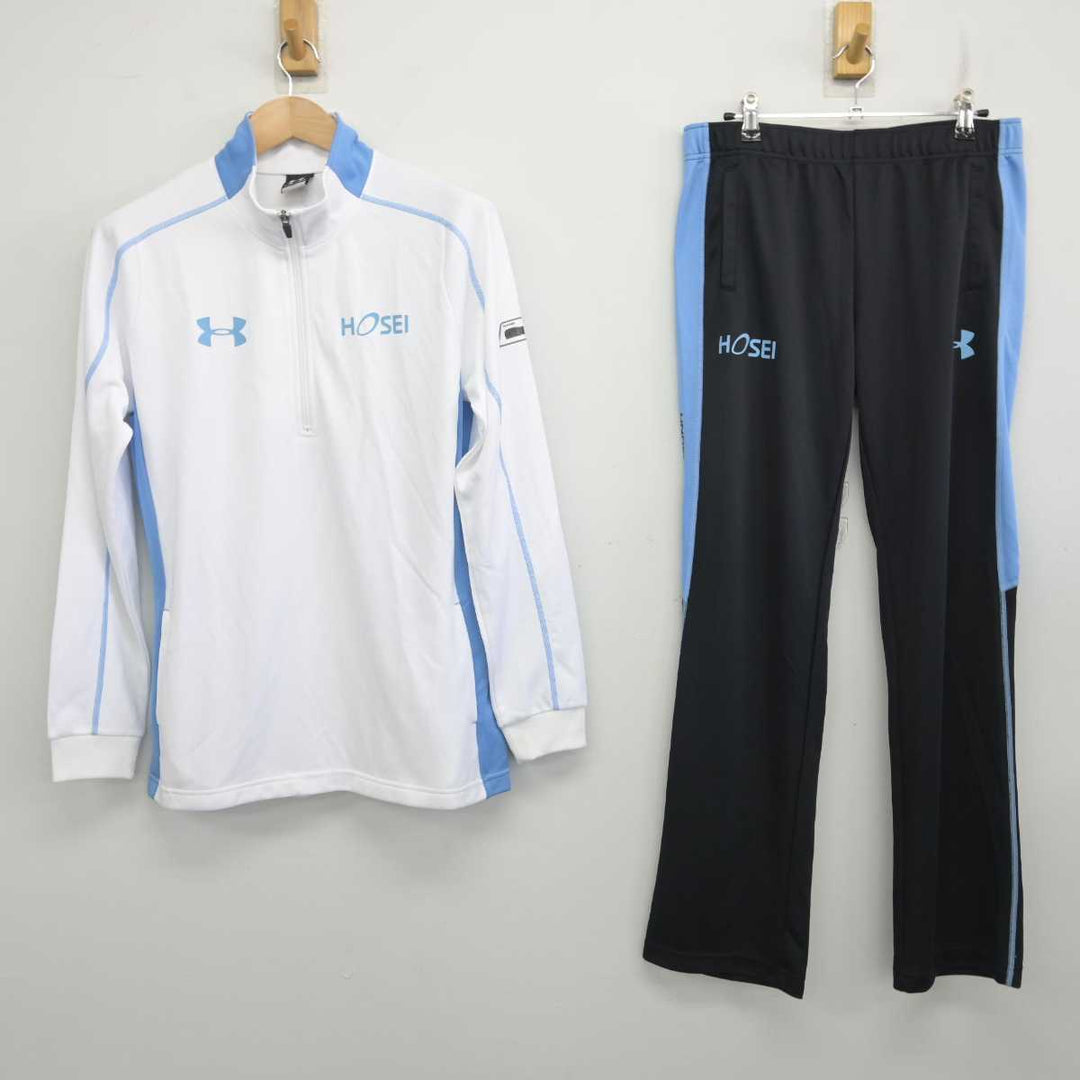 中古】神奈川県 法政大学第二高等学校 女子制服 2点 (ジャージ 上