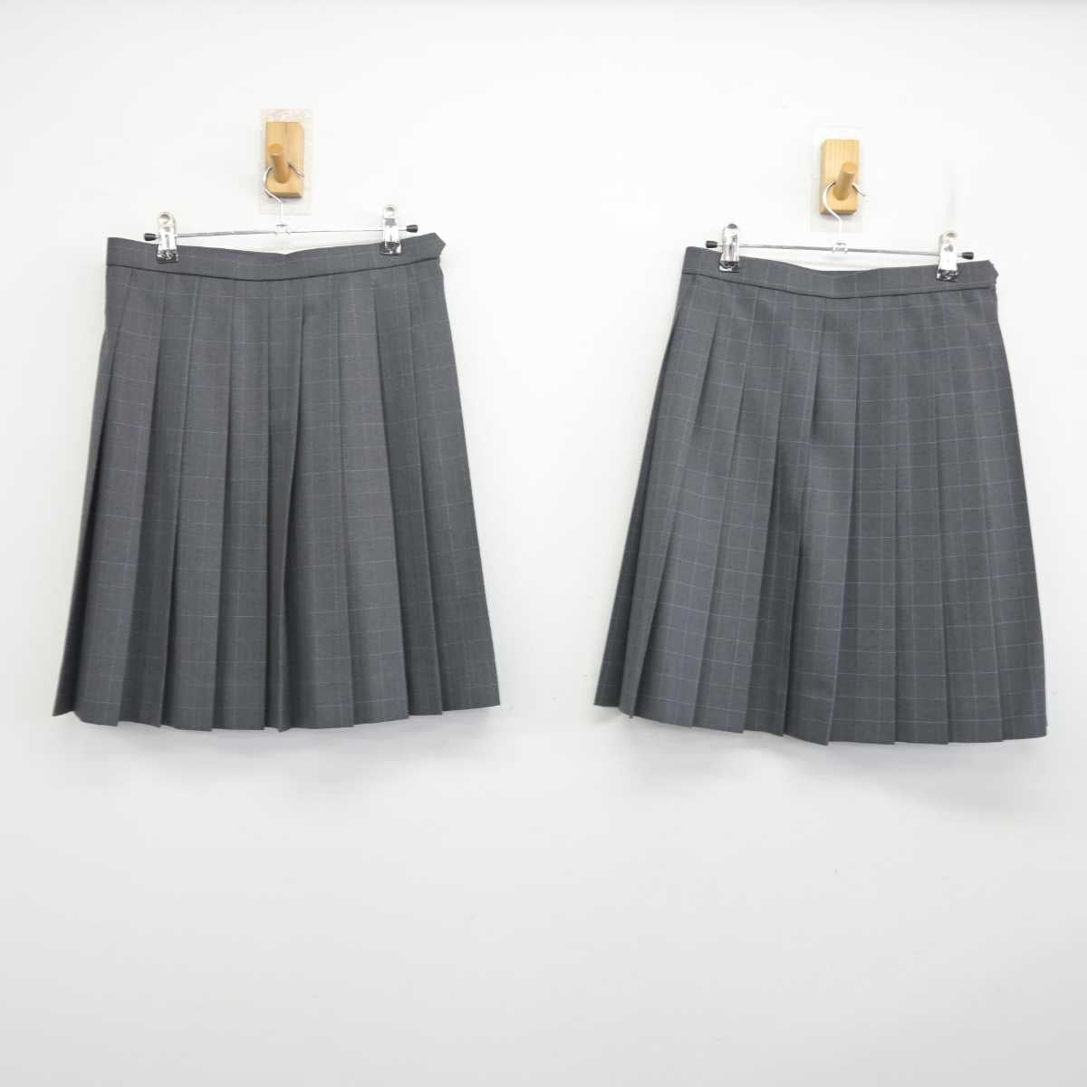 【中古】大阪府 天王寺学館高等学校 女子制服 4点 (ブレザー・スカート) sf088194