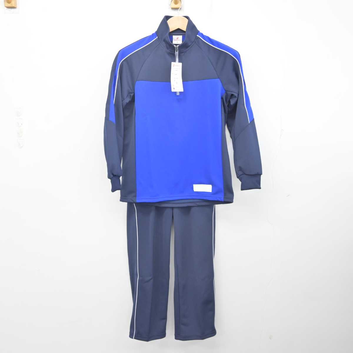 【中古】東京都 喜多見中学校 女子制服 2点 (ジャージ 上・ジャージ 下) sf088230