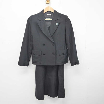 【中古】群馬県 館林女子高等学校 女子制服 3点 (ブレザー・ジャンパースカート) sf088235