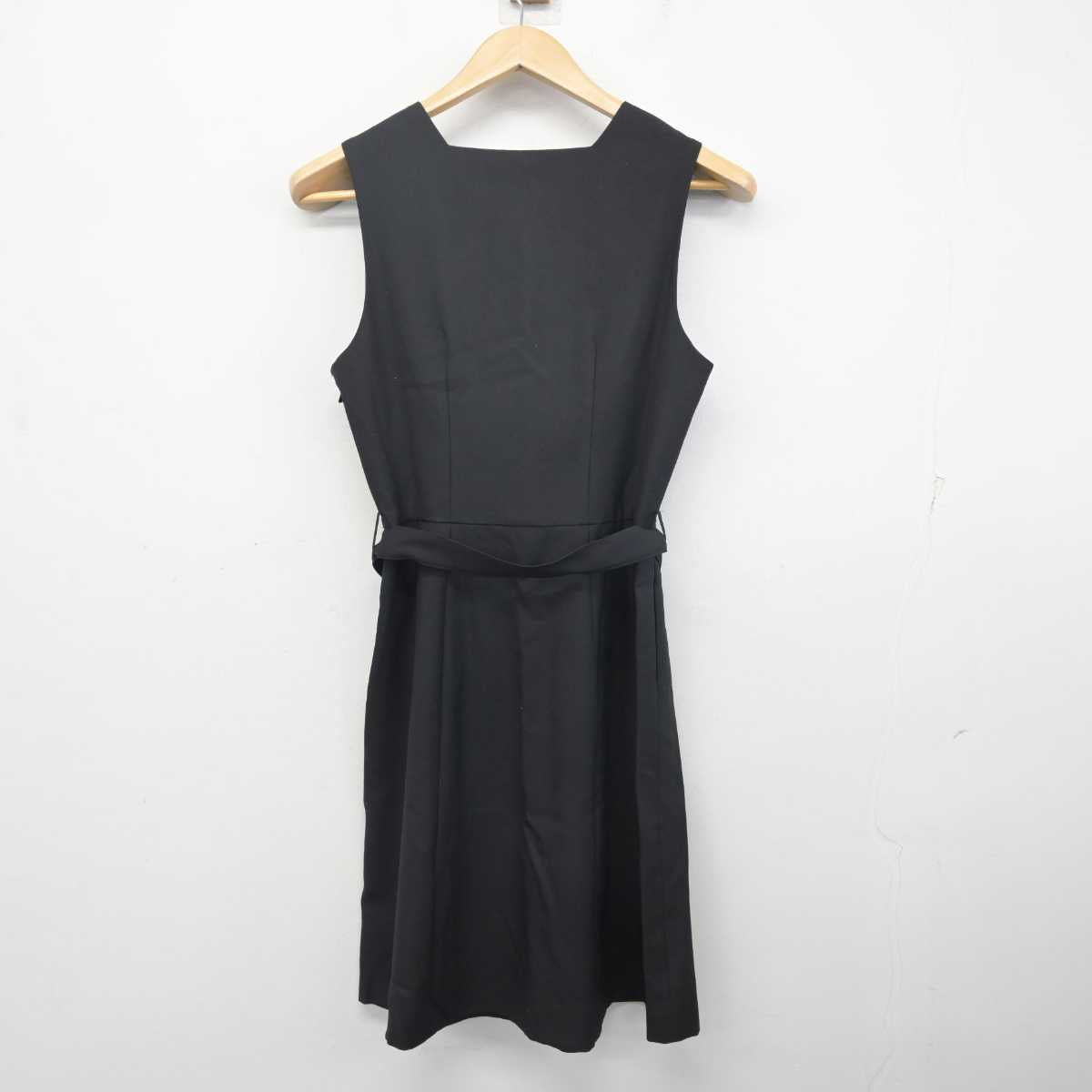 【中古】群馬県 館林女子高等学校 女子制服 3点 (ブレザー・ジャンパースカート) sf088235
