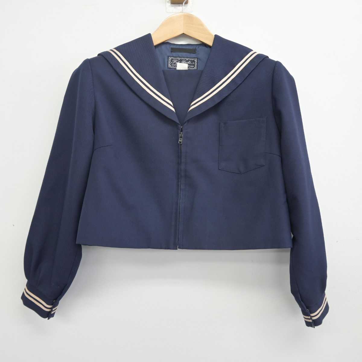 【中古】茨城県 都和中学校 女子制服 1点 (セーラー服) sf088244