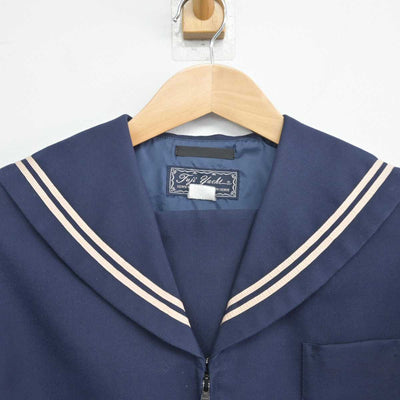 【中古】茨城県 都和中学校 女子制服 1点 (セーラー服) sf088244