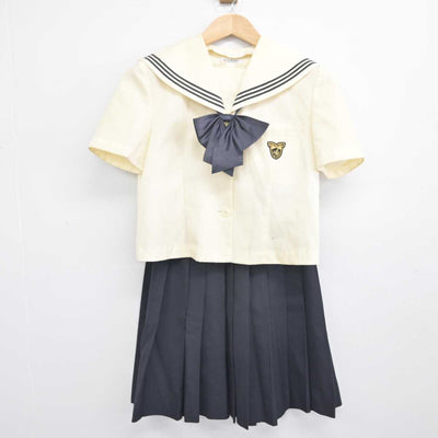 【中古】東京都 淑徳中学校・高等学校 女子制服 3点 (セーラー服・スカート) sf088245