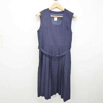 【中古】茨城県 大島中学校 女子制服 3点 (セーラー服・ジャンパースカート) sf088284