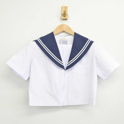 【中古】愛知県 南陵中学校 女子制服 2点 (セーラー服・セーラー服) sf088386