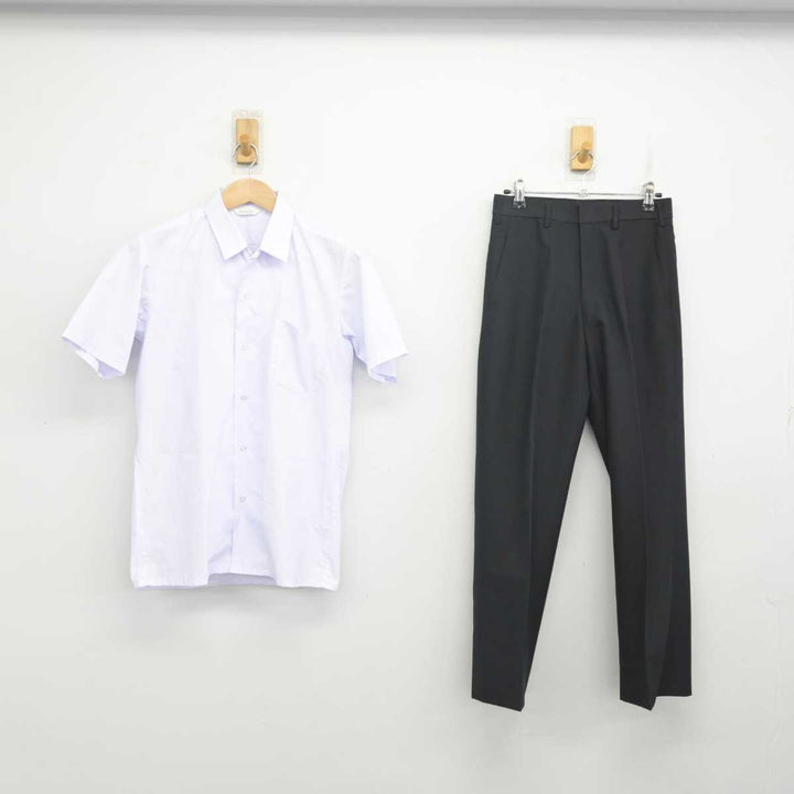 中古】愛知県 南陵中学校 男子制服 2点 (シャツ・ズボン) sf088387