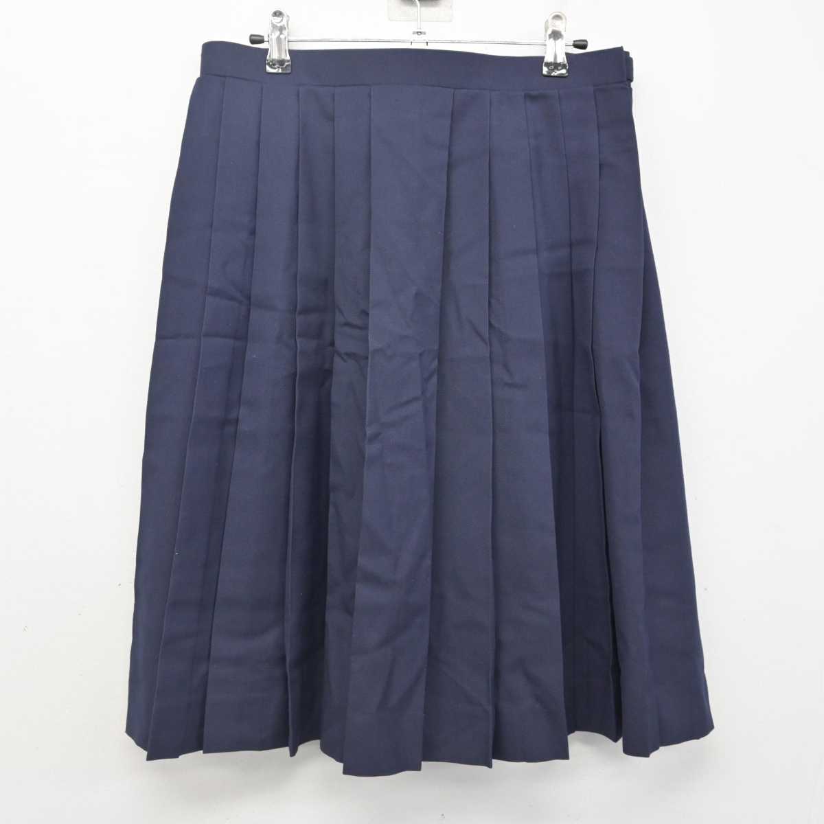 【中古】千葉県 太田中学校 女子制服 3点 (セーラー服・スカート) sf088421