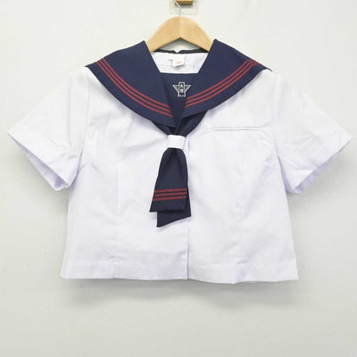 【中古】千葉県 太田中学校 女子制服 3点 (セーラー服・スカート) sf088422