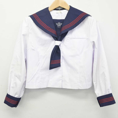 【中古】千葉県 太田中学校 女子制服 2点 (セーラー服) sf088423