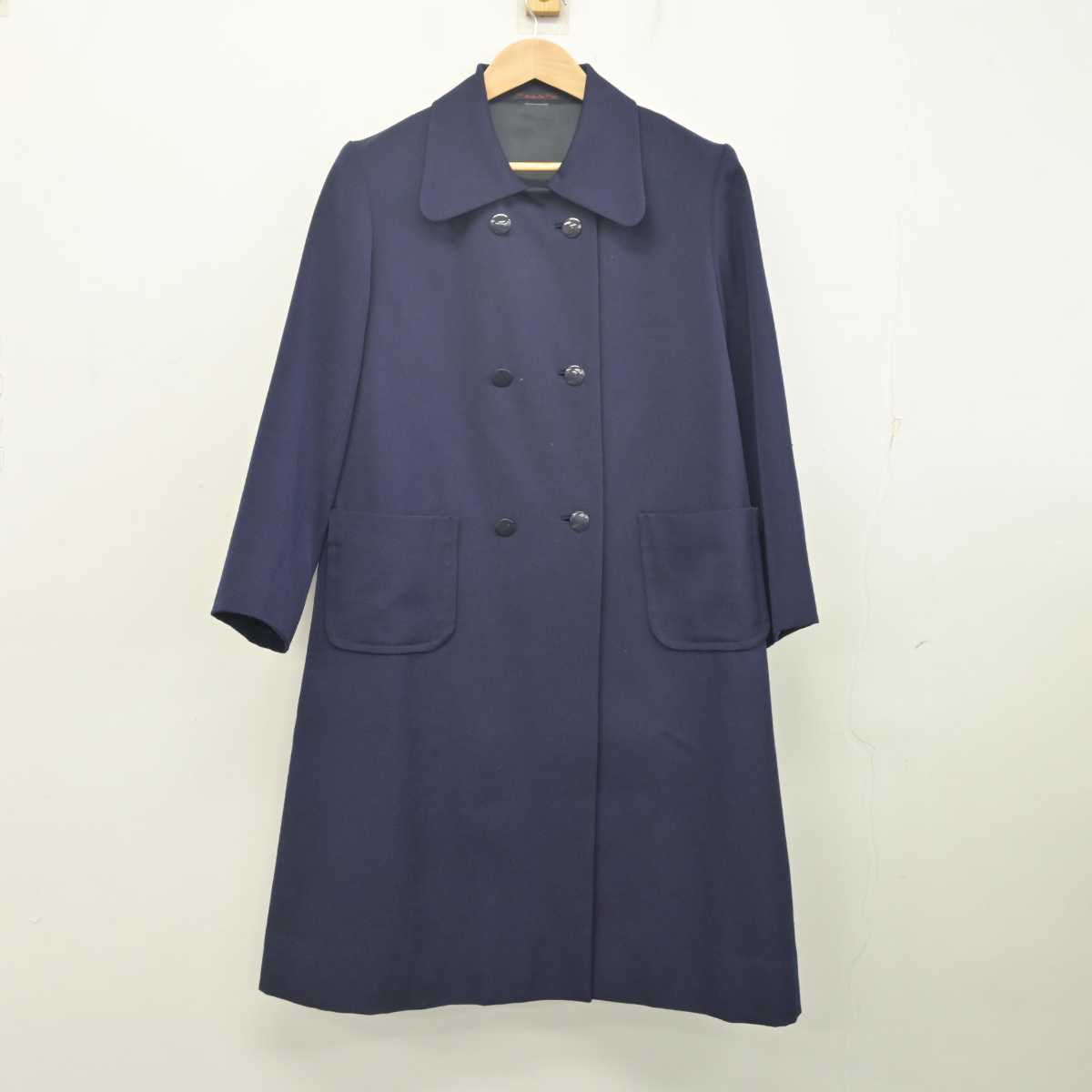 【中古】兵庫県 武庫川女子大学附属高等学校 女子制服 1点 (コート) sf088454