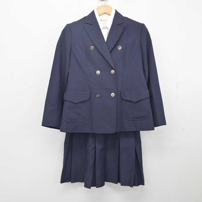 【中古】東京都 大泉西中学校 女子制服 3点 (ブレザー・シャツ・スカート) sf088461