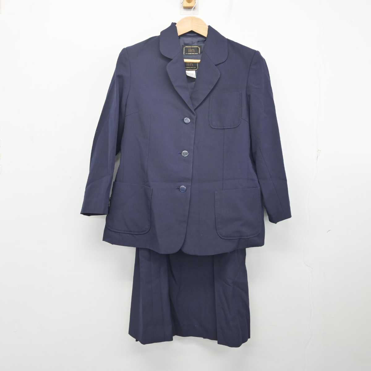 【中古】埼玉県 羽生市立東中学校 女子制服 2点 (ブレザー・ジャンパースカート) sf088466