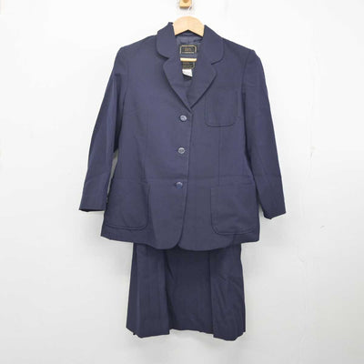 【中古】埼玉県 羽生市立東中学校 女子制服 2点 (ブレザー・ジャンパースカート) sf088466