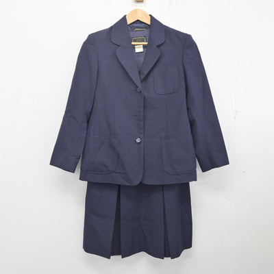 【中古】埼玉県 羽生市立東中学校 女子制服 2点 (ブレザー・ジャンパースカート) sf088467