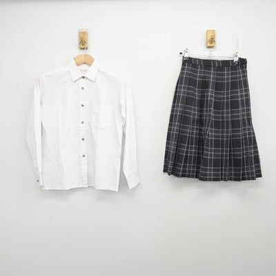 【中古】大分県 別府溝部学園高等学校/旧制服 女子制服 3点 (ブレザー・シャツ・スカート) sf088473