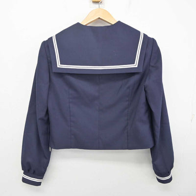 【中古】北海道 菁園中学校 女子制服 2点 (セーラー服・スカート) sf088485