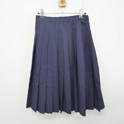 【中古】北海道 菁園中学校 女子制服 2点 (セーラー服・スカート) sf088485