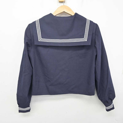 【中古】静岡県 清水町立南中学校 女子制服 3点 (セーラー服・スカート) sf088494