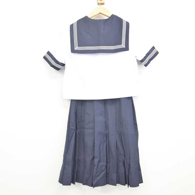 【中古】東京都 豊島岡女子学園高等学校 女子制服 4点 (セーラー服・スカート) sf088543