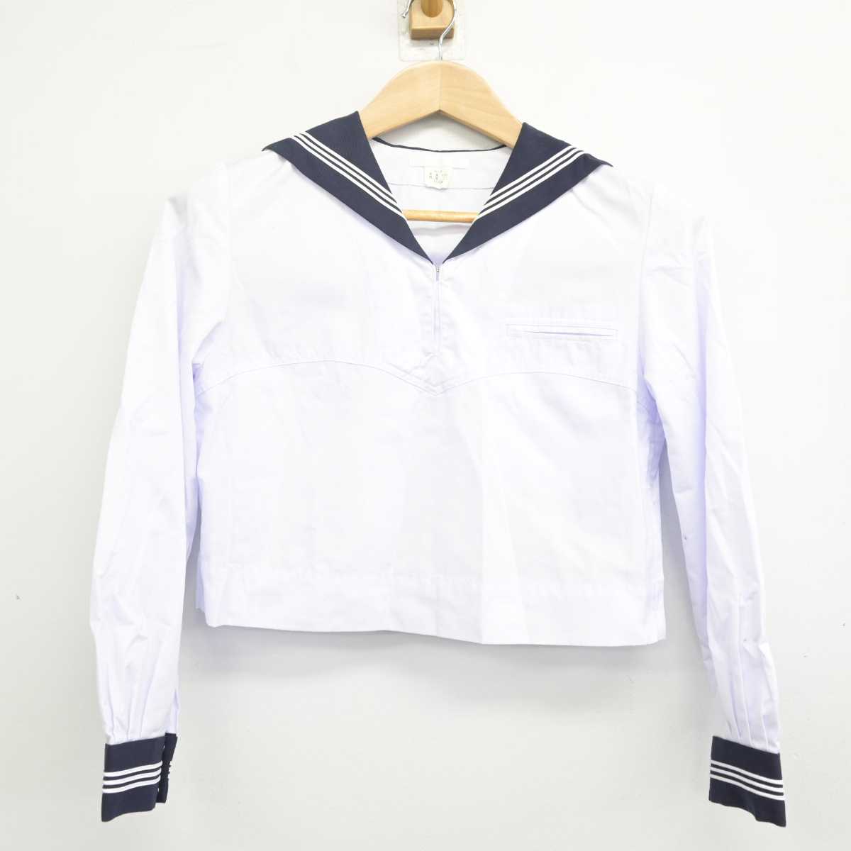 【中古】東京都 豊島岡女子学園高等学校 女子制服 3点 (セーラー服・セーラー服) sf088544