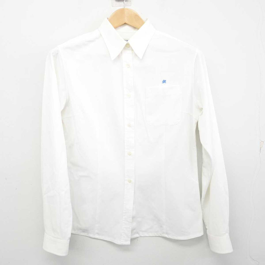 中古】福岡県 武蔵台高等学校 女子制服 2点 (ニットベスト・シャツ 中古】福岡県 武蔵台高等学校 女子制服 2点 (ニットベスト・シャツ