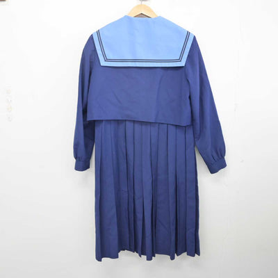 【中古】福岡県 大利中学校 女子制服 3点 (セーラー服・ジャンパースカート) sf088569