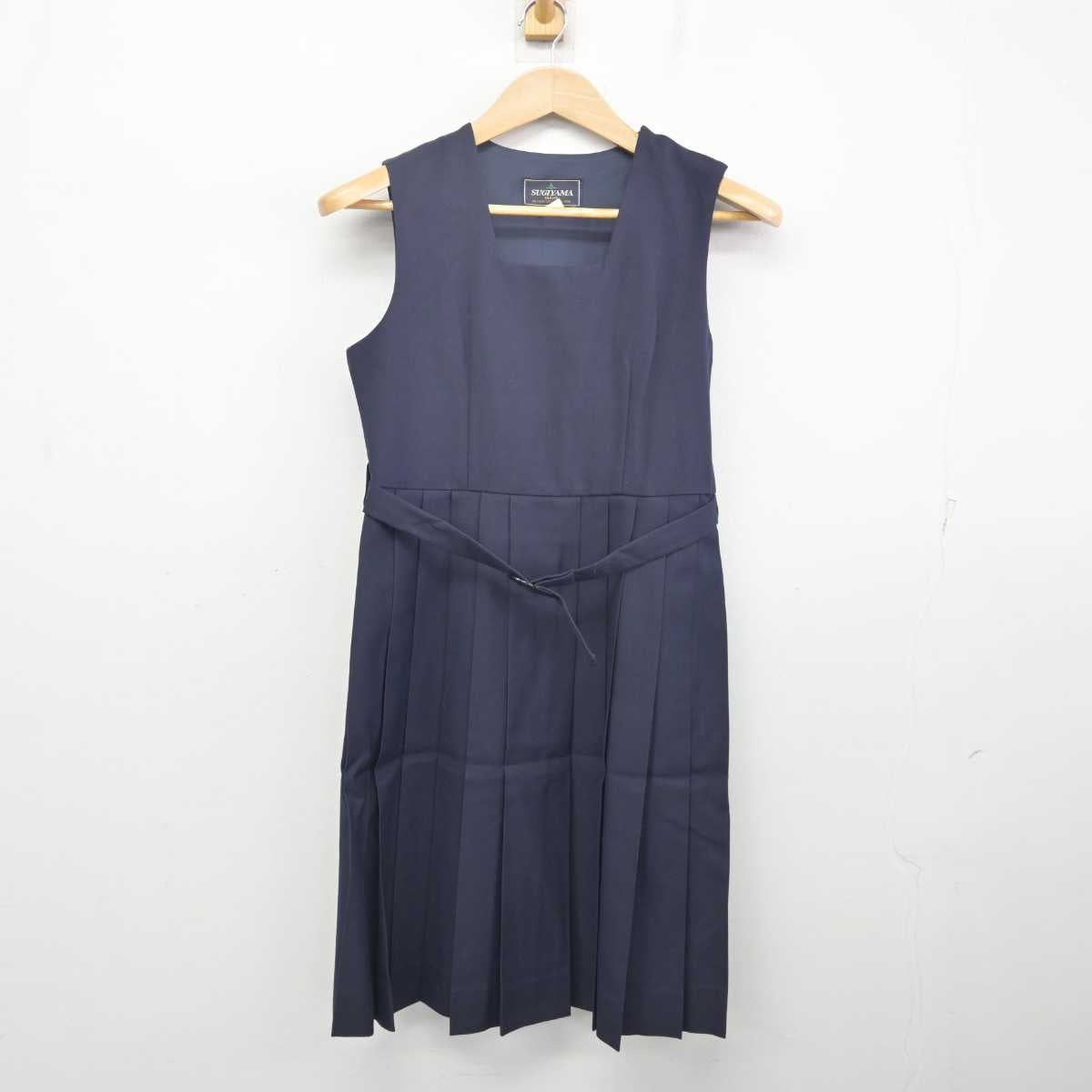 【中古】東京都 青戸中学校 女子制服 3点 (セーラー服・ジャンパースカート) sf088577