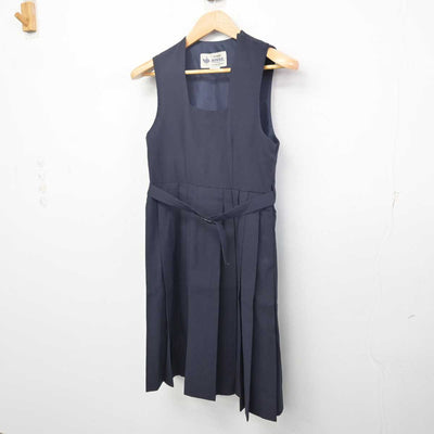 【中古】東京都 青戸中学校 女子制服 1点 (ジャンパースカート) sf088578