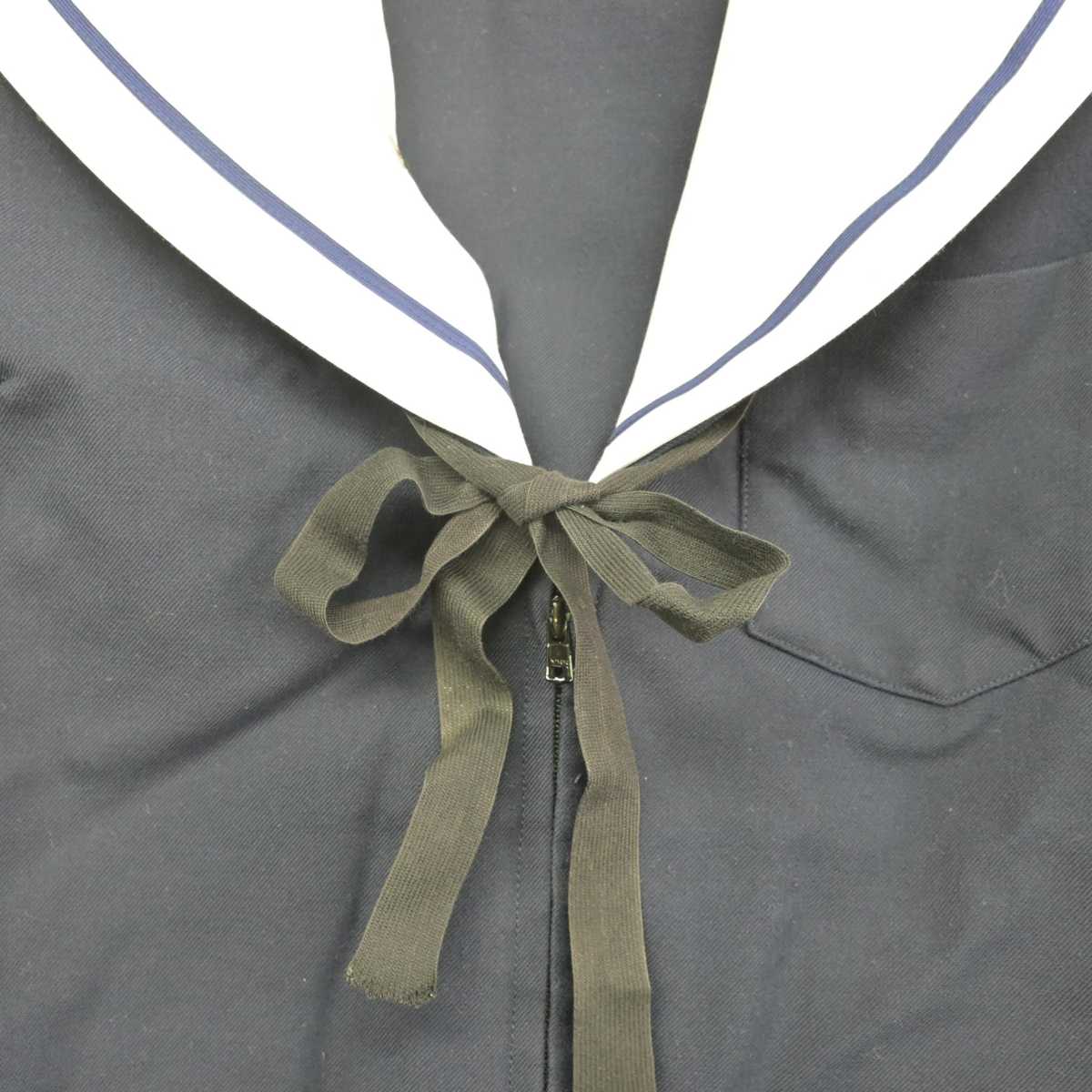 【中古】愛知県 若葉中学校 女子制服 3点 (セーラー服・スカート) sf088584