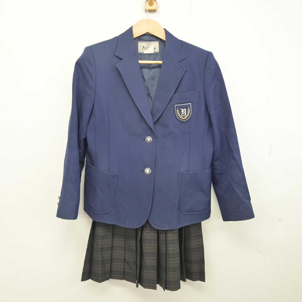 【中古】岐阜県 山県高等学校 女子制服 2点 (ブレザー・スカート) sf088622