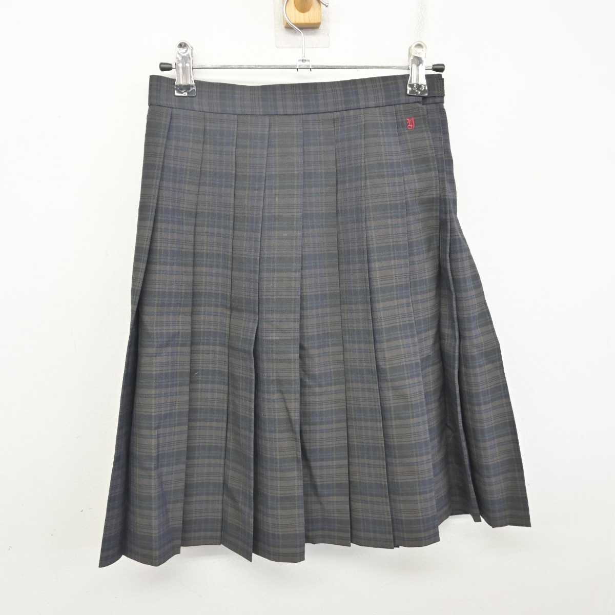 【中古】岐阜県 山県高等学校 女子制服 2点 (ブレザー・スカート) sf088622